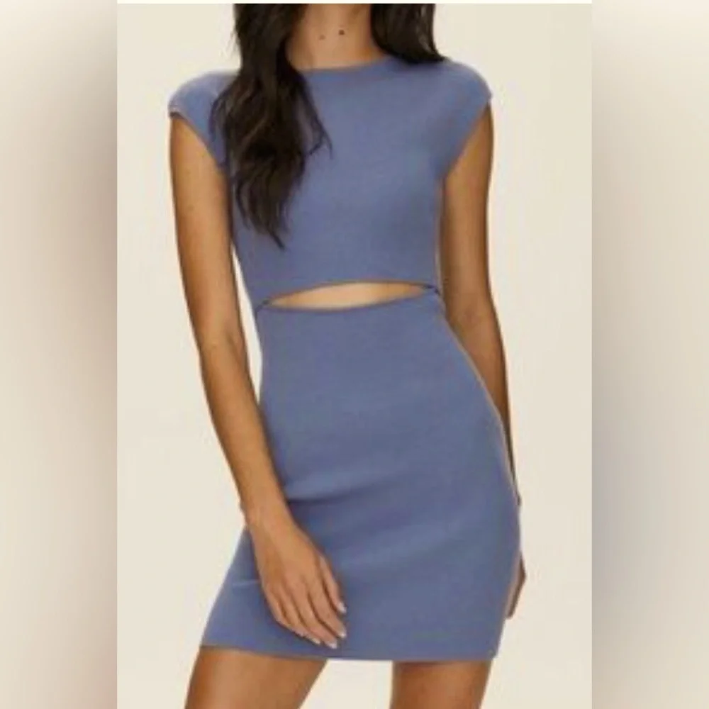 Aritzia Wilfred Free cut out mini dress - Picture 1 of 6